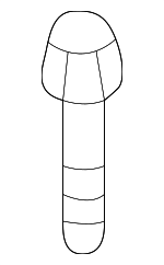 N90350901 - Body: Energy Absorber Bolt for Volkswagen: Passat Image