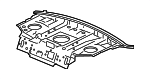 66500T3LA10ZZ - Body: Package Tray for Honda: Accord Image