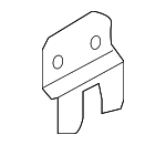 4M8810445A - Body: Center Pillar Reinforced Bracket for Audi: Q8, RS Q8, SQ8 Image