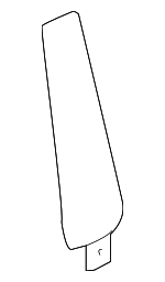 4M8853290T94 - Body: Pillar Trim for Audi: Q8, RS Q8, SQ8 Image