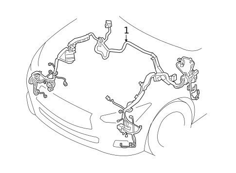 Wiring Harness for 2019 INFINITI Q60 #0