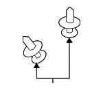 155305933 - Body: Fender Liner Clip for Nissan Image