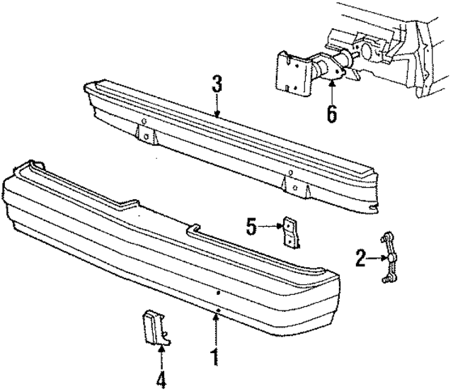 4334052 - Body: Bumper Cover for Mopar Image
