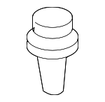 90610SR3003 - : 1994-2011 Honda - Clip Garnish (Kato) for Honda: Accord, Civic, CR-V, Element, Odyssey, Prelude, S2000 Image