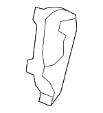 54133TY2A81ZA - : Shift Knob Ring for Acura Image