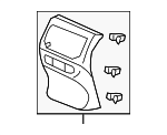 83453TZ3C01ZC - Body: Rear Panel for Acura Image