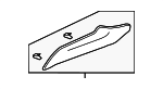 83404TZ3A01ZA - Body: Carpet Trim for Acura Image