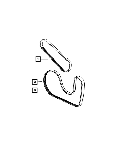 Drive Belts for 2004 Chrysler Sebring #0
