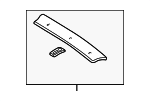 30819072 - Body: Cover Plate for Volvo: S40, V40 Image