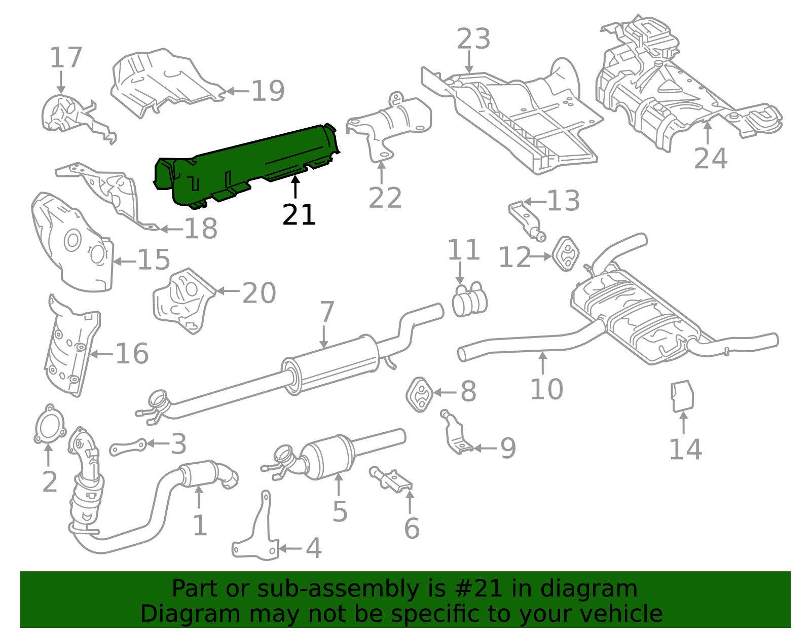 Exhaust Heat Shield - OEM Thermal Protection | AutoNation Parts