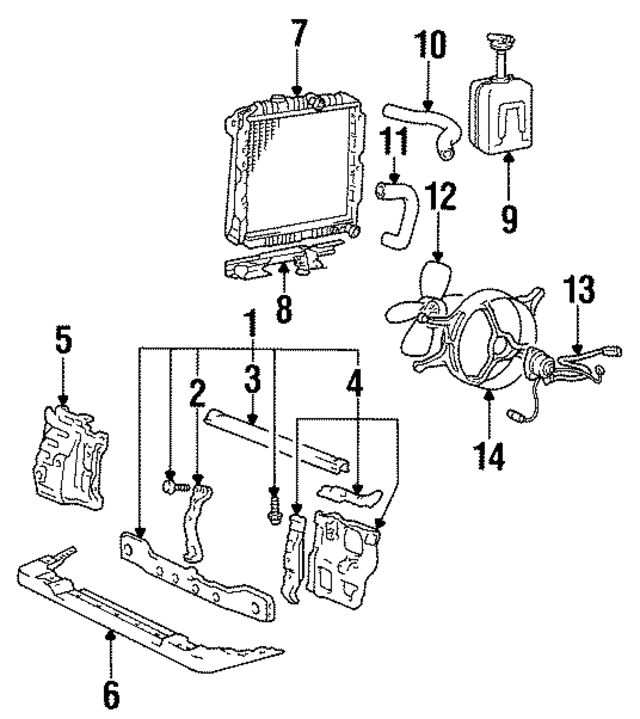 MB538631 - Cooling System: Upper Hose for Mopar Image
