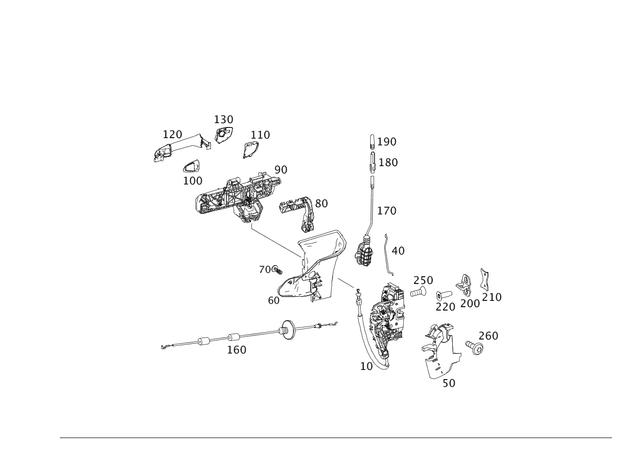 2047202335 - Front Doors: Door Lock for Mercedes-Benz Image image