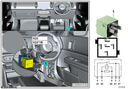 Relay for 2024 Mini Countryman SE ALL4 #3