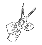 15002575 - Cooling System: Fan Blade for Chevrolet: Express 1500, Express 2500, Express 3500, P30 | GMC: Savana 1500, Savana 2500, Savana 3500 Image