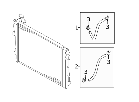 Trans Oil Cooler Lines for 2012 Hyundai Sonata #0