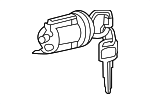 6900574090 - : 2012-2014 Scion iQ - Ignition Lock Cylinder for Scion: iQ Image