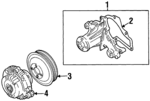 91173496 - : Water Pump Assembly for GM Image