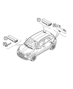 68719160AA - Electrical: Passive Entry Antenna for Mopar Image