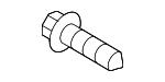 90159A0005 - Body: Deck Lid Release Lever Screw for Toyota Image