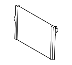 17112284244 - Cooling System: Radiator for BMW: M5, M6, M6 Gran Coupe Image