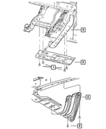 6507342AA - NVG271; Transfer Case: Hex Flange Head Tapping Screw &amp; Washer for Mopar Image