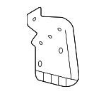 31462246 - Body: Lower Extension Reinforcement for Volvo Image