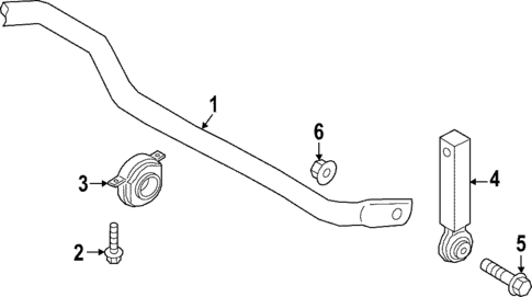Stabilizer Bar & Components for 2025 Audi RS7 Sportback #1