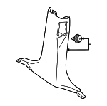 Lower Center Pillar Trim