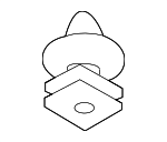 51475A23519 - Body: Kick Panel Clip for BMW: iX Image