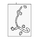 L5181520ZE - : Outlet Hose for Mazda: 6 Image