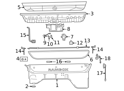 Storage Compartment for 2025 Ram 1500 #0