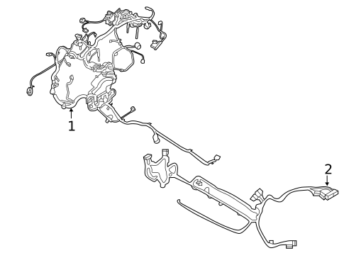 Wiring Harness for 2020 Porsche Macan #0