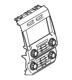 HC3Z18842ANA - Body: Radio Bezel for Ford: F-250 Super Duty, F-350 Super Duty, F-450 Super Duty Image
