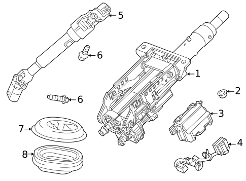 Electrical Connectors for 2025 Chevrolet Traverse #0