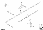 32737721820 - : Clutch Cable for BMW-Motorrad Image