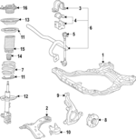 4880478021 - : Stabilizer Bar for Lexus Image