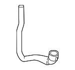 17127576280 - Cooling System: Coolant Hose for BMW: X5, X6 Image