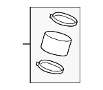 13717575402 - Cooling System: Lower Hose for BMW: 550i, 550i GT, 550i GT xDrive, 550i xDrive, 650i, 650i Gran Coupe, 650i xDrive, 650i xDrive Gran Coupe, 750i, 750i xDrive, 750Li, 750Li xDrive, M6, M6 Gran Coupe, X5, X6 Image