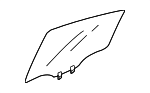 73400TX6305 - Body: Movable Glass for Acura Image