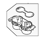 8Y0862533B4PK - Body: Cup Holder for Audi Image