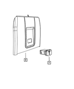 1TL44BD3AA - Electrical: Console End Cap for Mopar Image