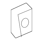 6503167 - Body: Lower Quarter Trim Clip for Chrysler: PT Cruiser | Dodge: Neon Image