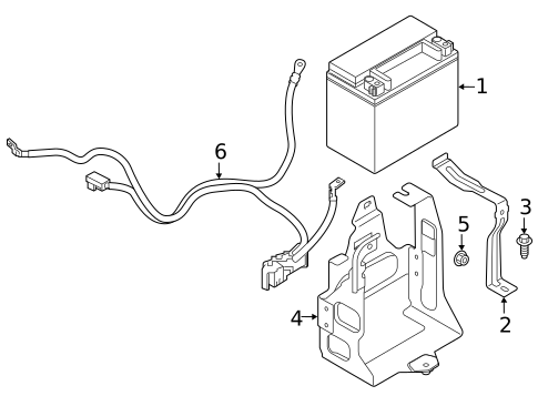 Battery for 2019 Volvo XC40 #1