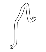 YL8Z8075AE - Cooling System: Overflow Hose for Ford: Escape Image