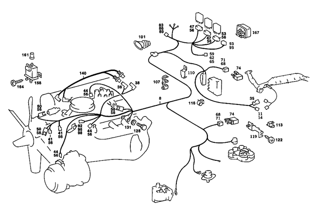 125458628 - Electrical Equipment and Instruments: Receptacle Housing for Mercedes-Benz Image image