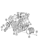 6503219 - Cooling: Hex Head Screw And Washer for Mopar Image image