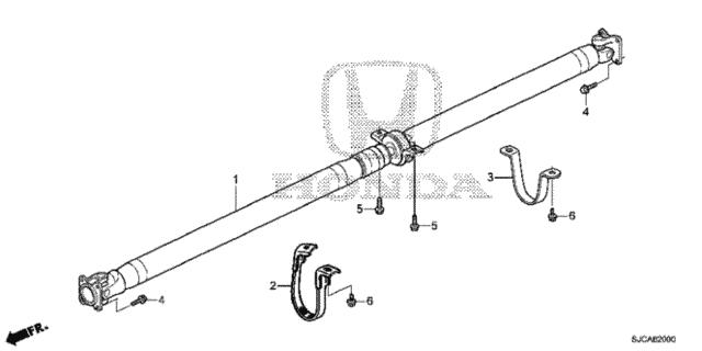 Propeller Shaft for 2014 Honda Ridgeline #0
