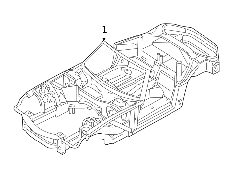 Body Shell for 2001 BMW Z8 #0
