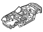 41007006829 - Body: Body Assembly for BMW: Z8 Image