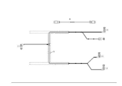 Wiring Harness Beam Waveguide (D2B) for 1999 Mercedes-Benz CLK430 #0